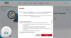 Desktop Screenshot of maszyny.maxczysto.pl